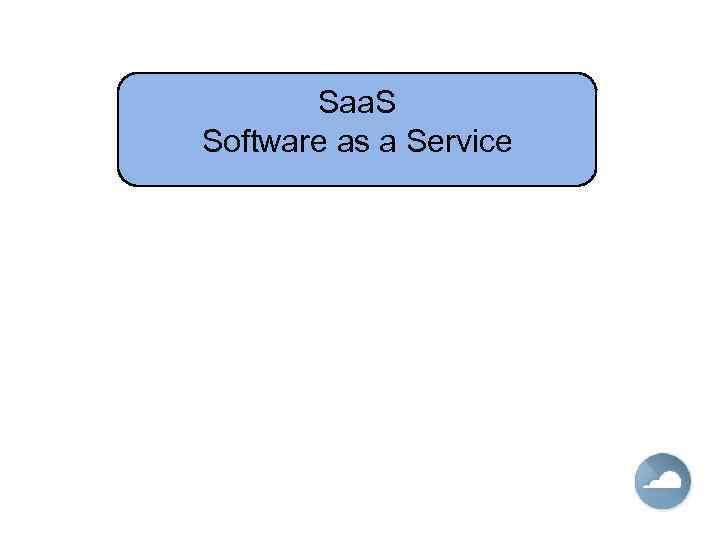 Saa. S Software as a Service 