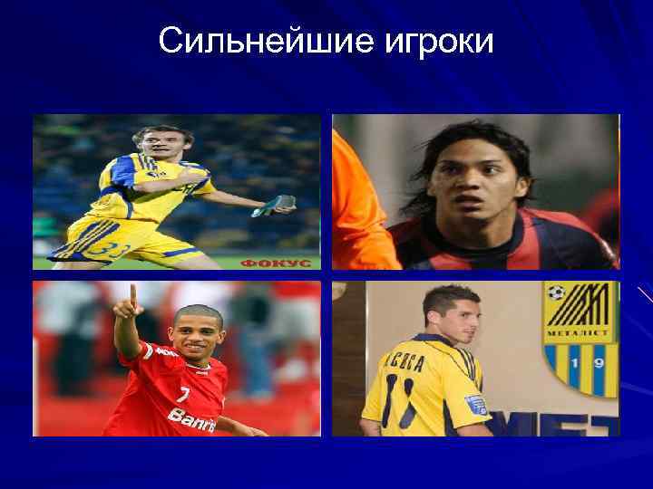 Сильнейшие игроки 