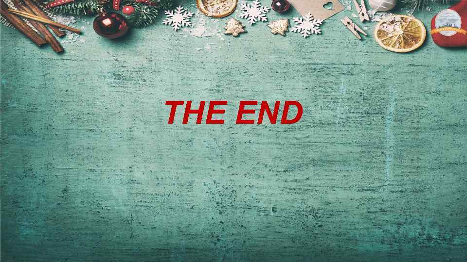 THE END 