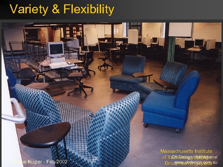 Variety & Flexibility Cecilia Kugler - Feb 2002 Massachusetts Institute CK Design (USA) –