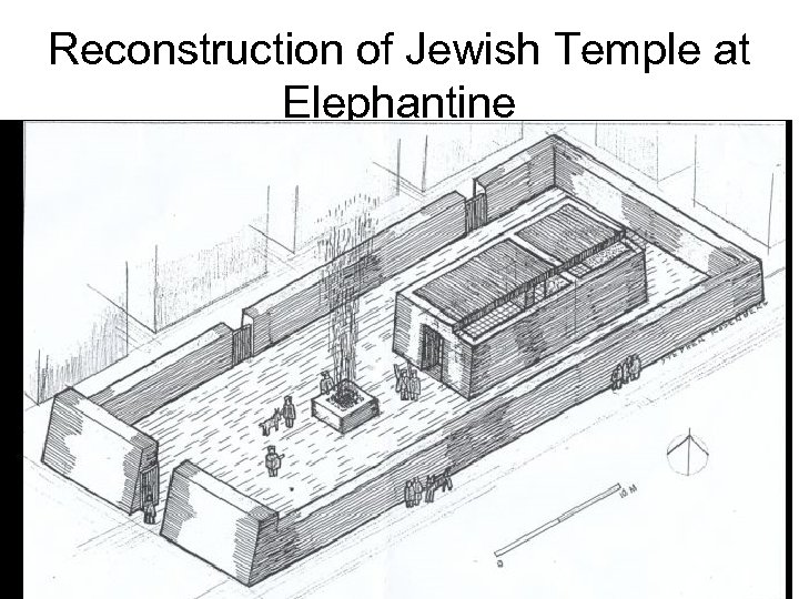 Reconstruction of Jewish Temple at Elephantine 