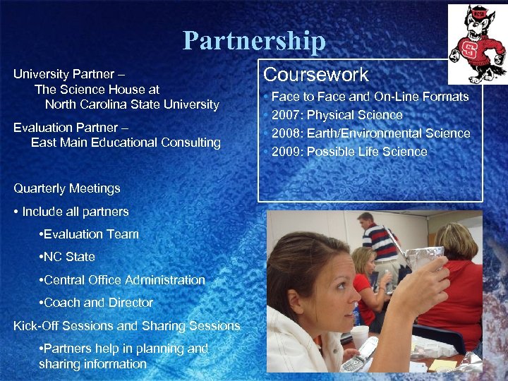 Partnership University Partner – The Science House at North Carolina State University Evaluation Partner