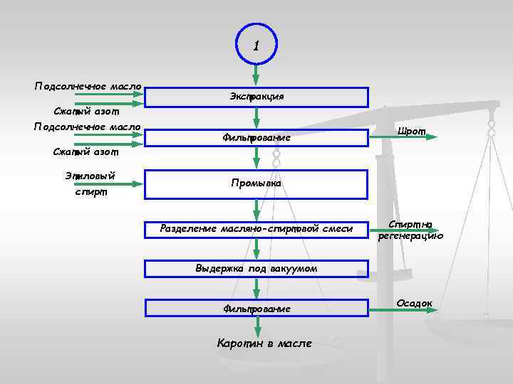 Технологическая схема получения рибофлавина