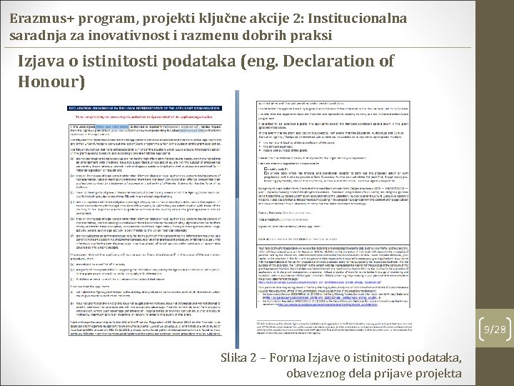 Erazmus+ program, projekti ključne akcije 2: Institucionalna saradnja za inovativnost i razmenu dobrih praksi