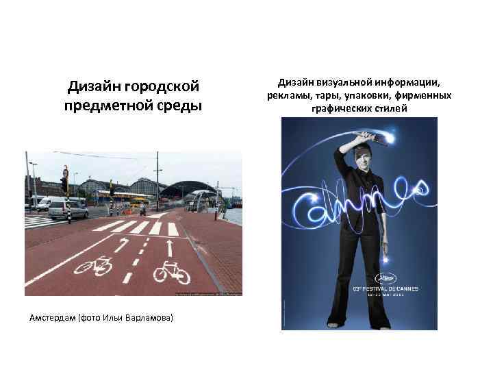 Дизайн городской предметной среды Амстердам (фото Ильи Варламова) Дизайн визуальной информации, рекламы, тары, упаковки,