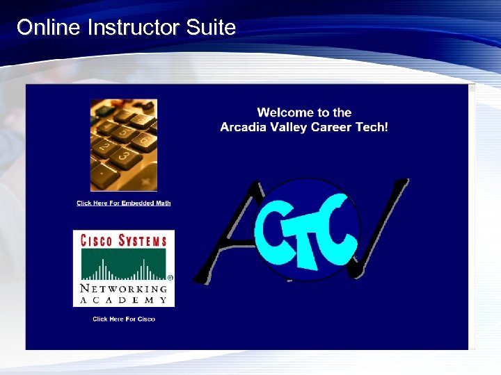 Online Instructor Suite 