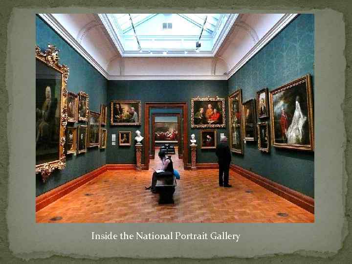 Inside the National Portrait Gallery 