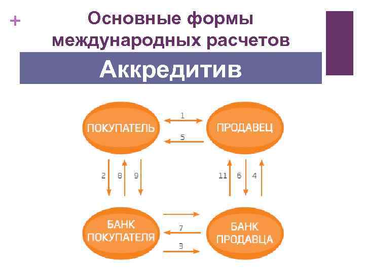 + Основные формы международных расчетов Аккредитив 