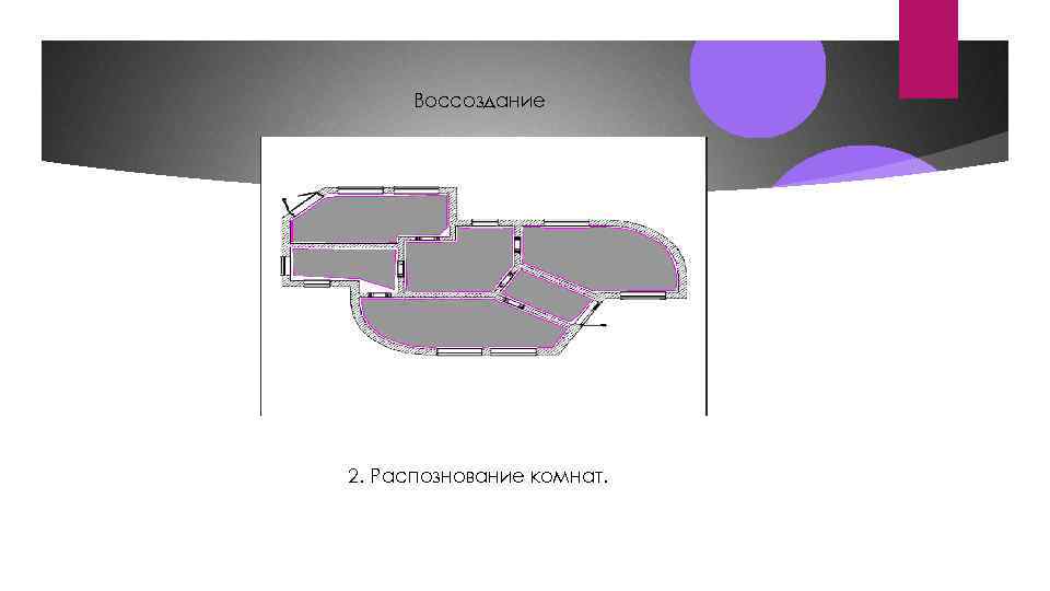 Воссоздание 2. Распознование комнат. 