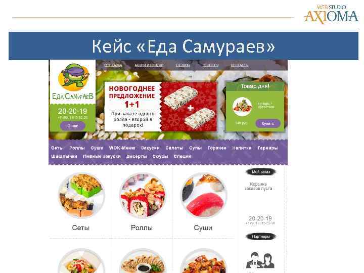 Кейс «Еда Самураев» 