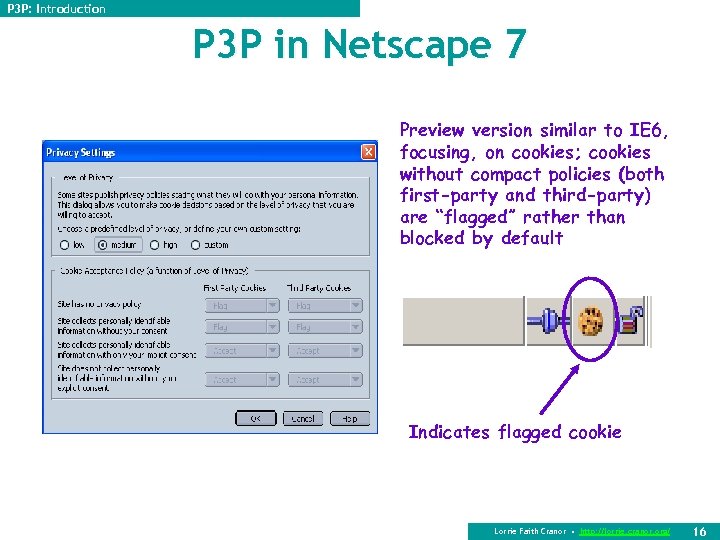 P 3 P: Introduction P 3 P in Netscape 7 Preview version similar to