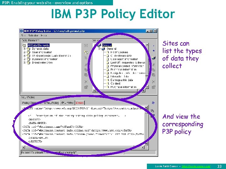 VI. P 3 P Deployment – Client Examples P 3 P: Enabling your web