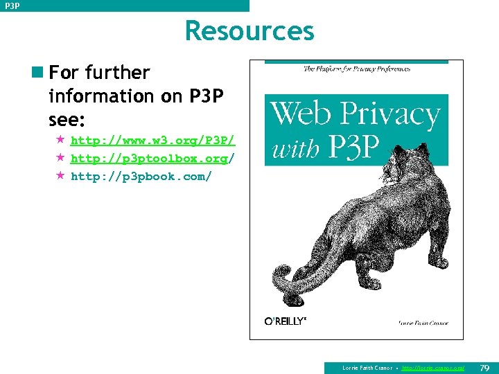 P 3 P Resources n For further information on P 3 P see: «