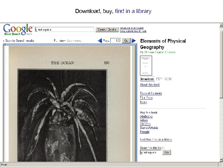 Download, buy, find in a library 