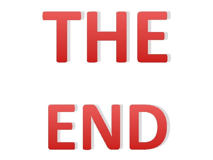 THE END 