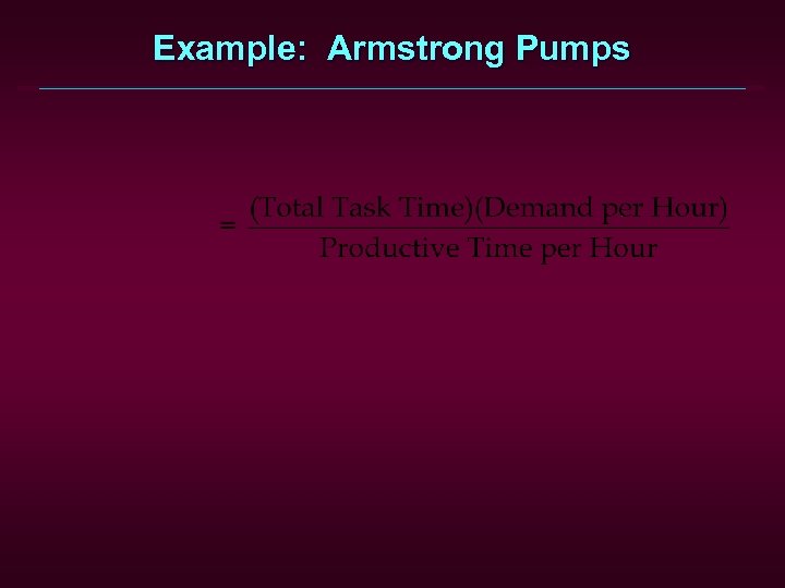 Example: Armstrong Pumps 