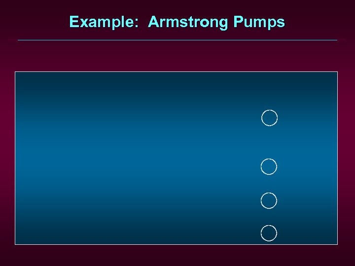 Example: Armstrong Pumps 