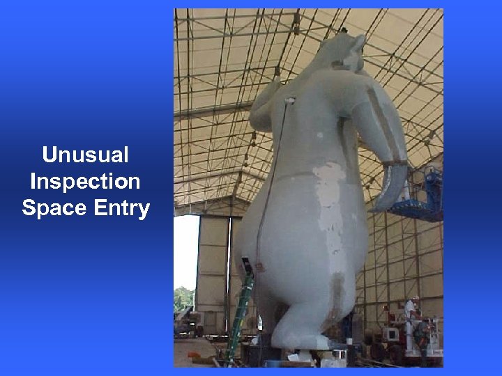 Unusual Inspection Space Entry 