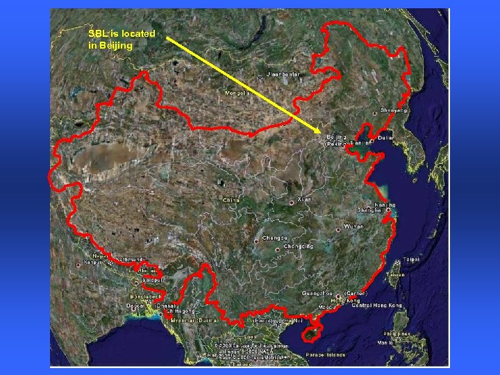 SBL is located in Beijing 