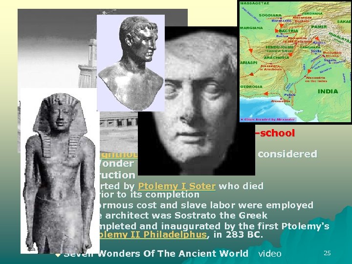 More II. u G. Alexandria – 1. Alexander founds more than 70 cities, 16