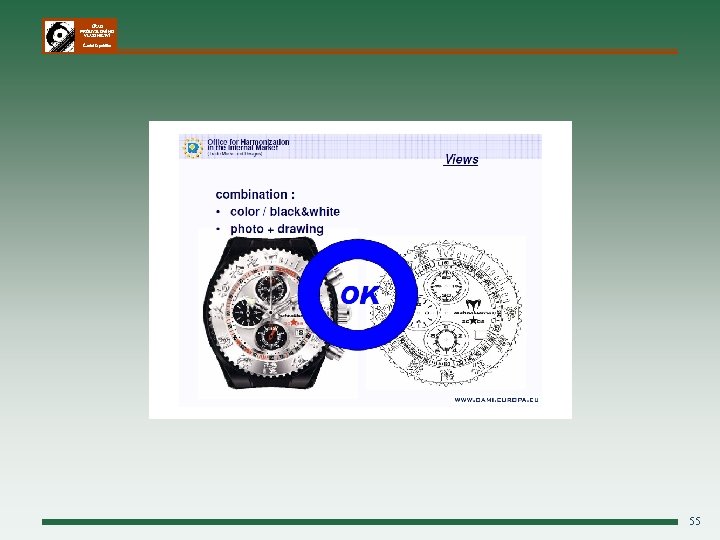 ÚŘAD PRŮMYSLOVÉHO VLASTNICTVÍ Česká republika 55 