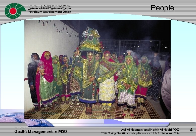 People Petroleum Development Oman Gaslift Management in PDO Adi Al Naamani and Harith Al