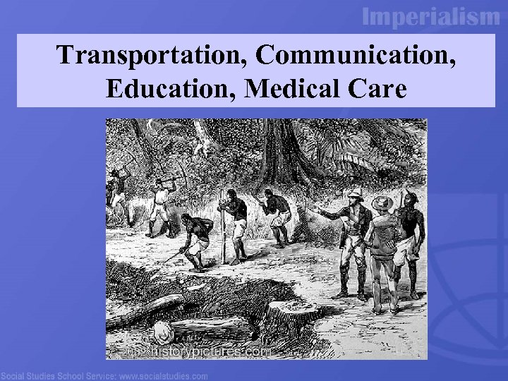 Transportation, Communication, Education, Medical Care 