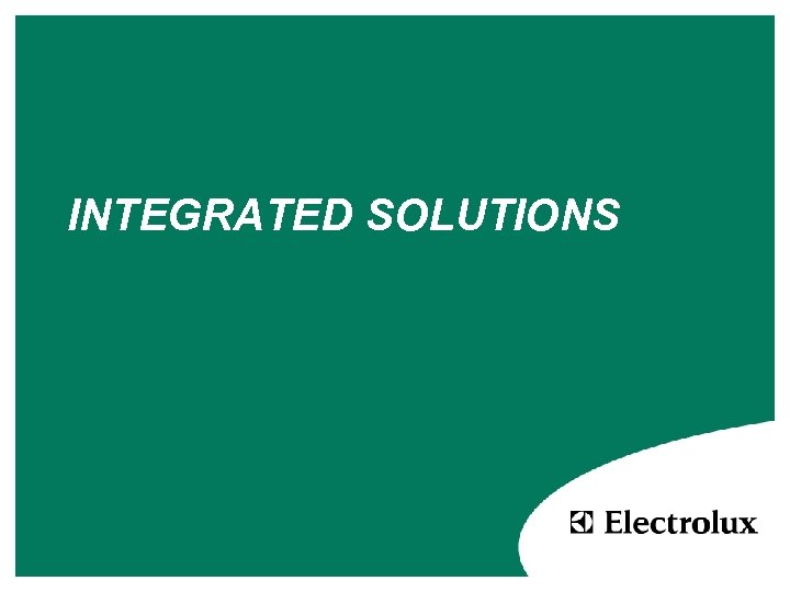 INTEGRATED SOLUTIONS 