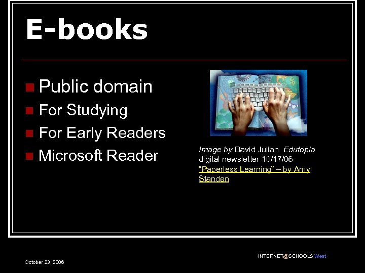 E-books n Public domain For Studying n For Early Readers n Microsoft Reader n