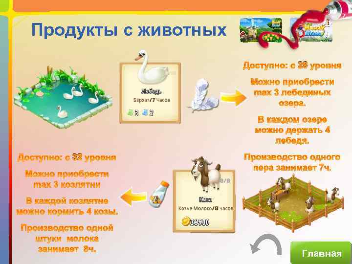 Продукты с животных 26 32 Главная 