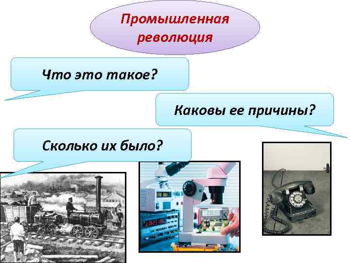 Промышленная революция Что это такое? Каковы ее причины? Сколько их было? 