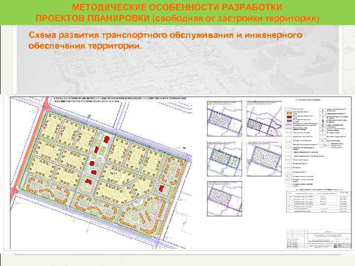 Комплексные схемы инженерного обеспечения