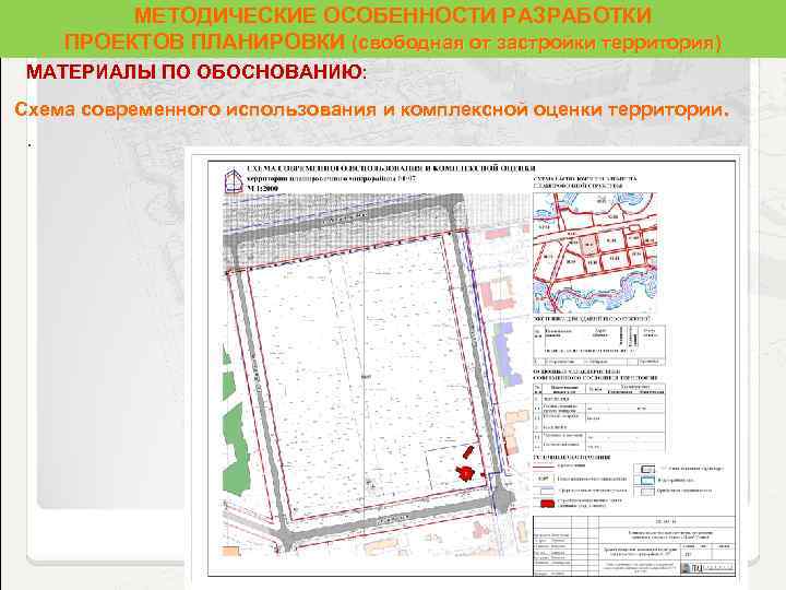 Для обоснования и корректирования проекта планировки пригородной зоны потребуется масштабная карта