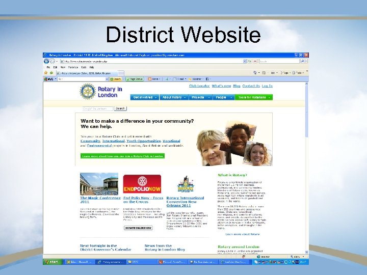 District Website 