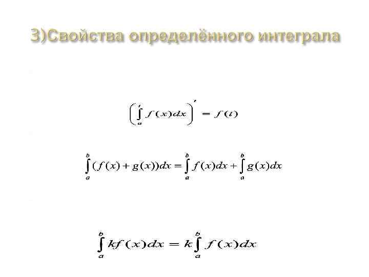Производная определённого интеграла. Производная от определнногоинтеграла. Нахождение определенного интеграла. Производная от интеграла с переменным верхним пределом. Интеграл с параметром