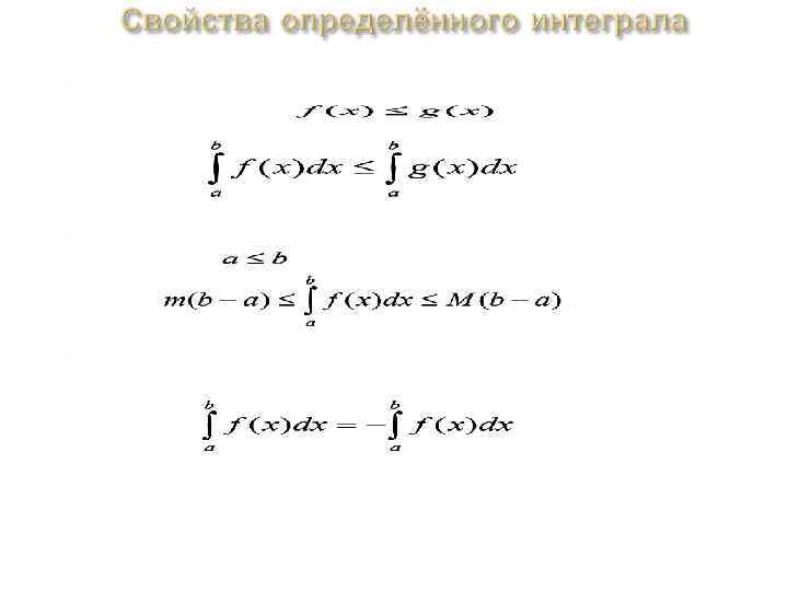  Свойство 4. Если на отрезке [a ; b] , где a<b , функция