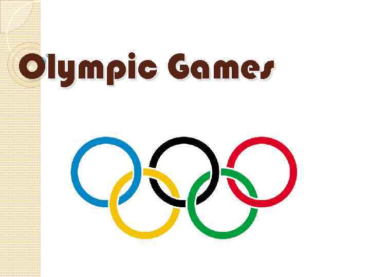 Olympic Games 