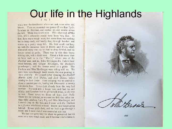 Our life in the Highlands 