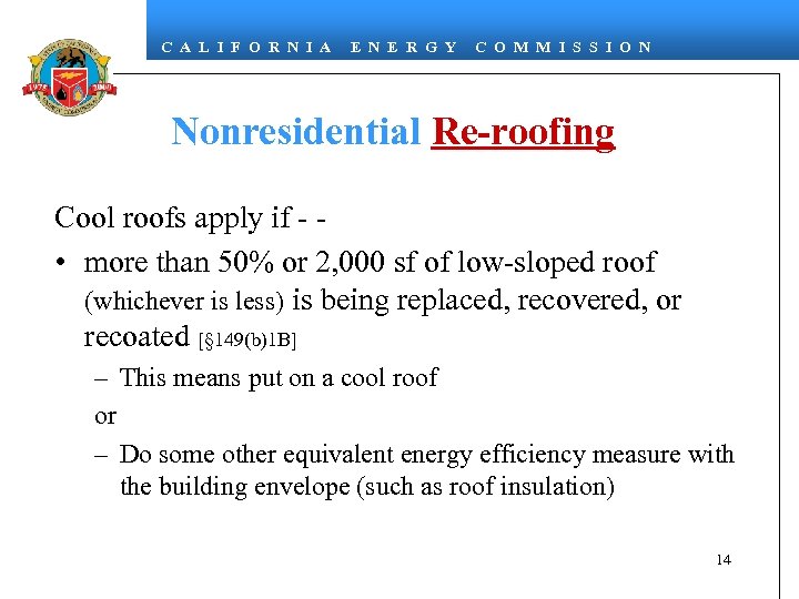 C A L I F O R N I A E N E R