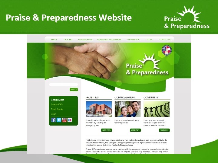 Praise & Preparedness Website 