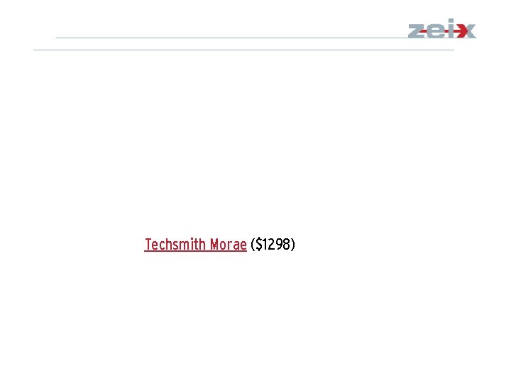 Techsmith Morae ($1298) 