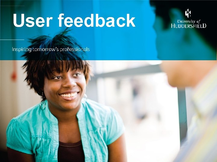 User feedback 