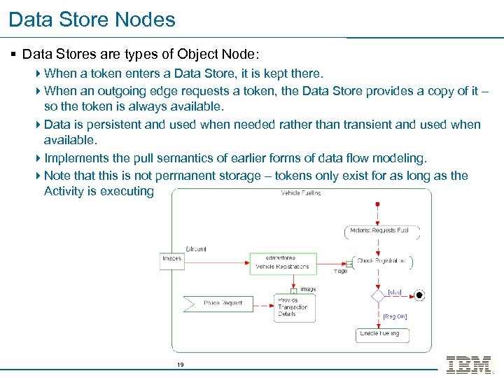 Data Store Nodes § Data Stores are types of Object Node: 4 When a