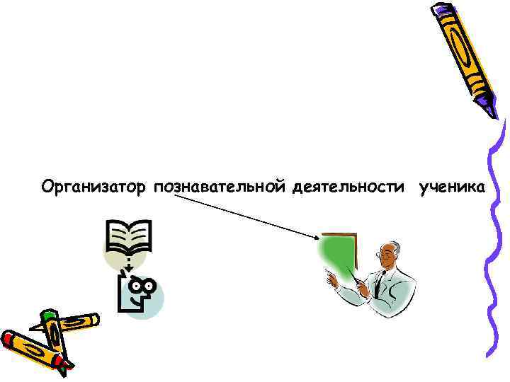 Организатор познавательной деятельности ученика 
