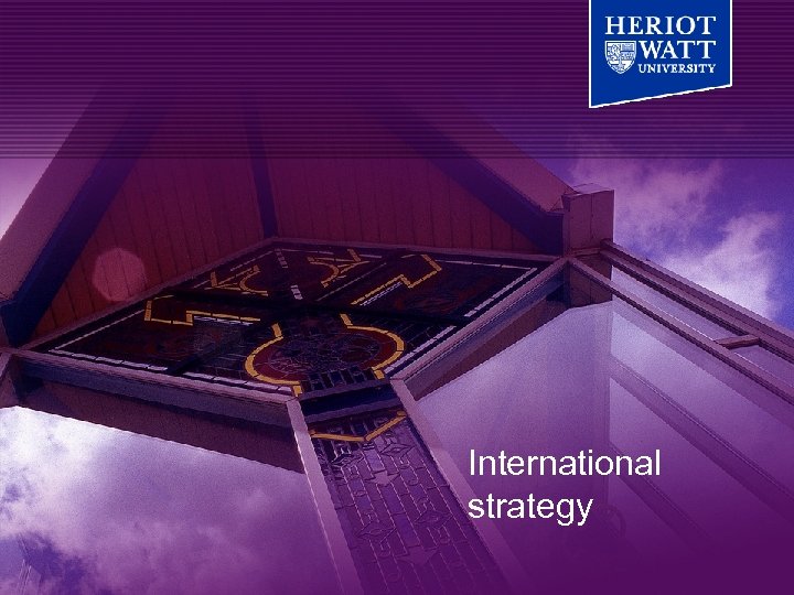 International strategy 