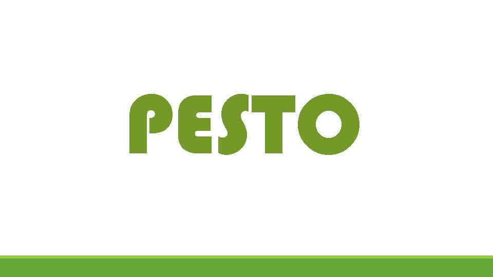 PESTO 