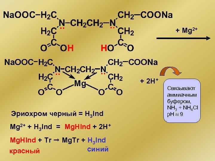 + Mg 2+ Na. OOC H 2 C CH 2 COONa N CH 2