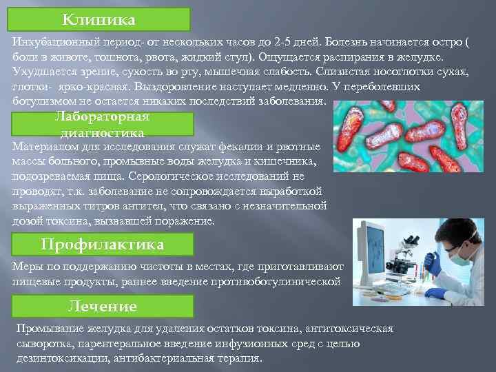 Клиника Инкубационный период- от нескольких часов до 2 -5 дней. Болезнь начинается остро (