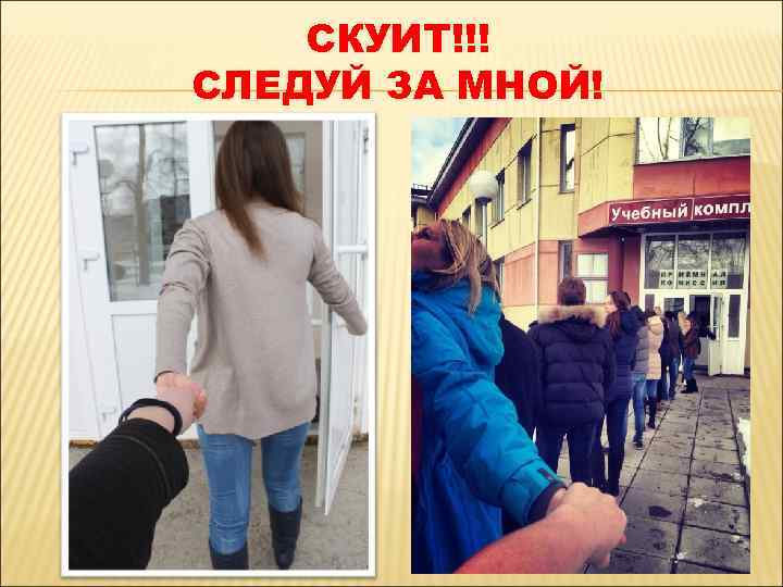 СКУИТ!!! СЛЕДУЙ ЗА МНОЙ! 