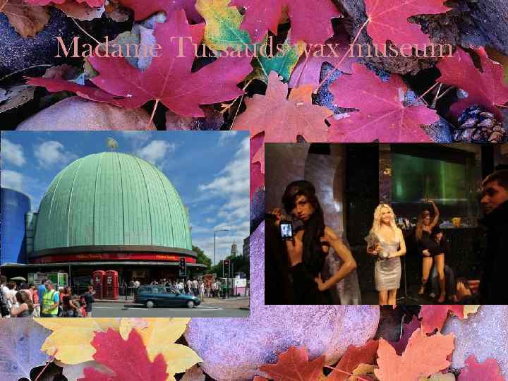 Madame Tussauds wax museum 